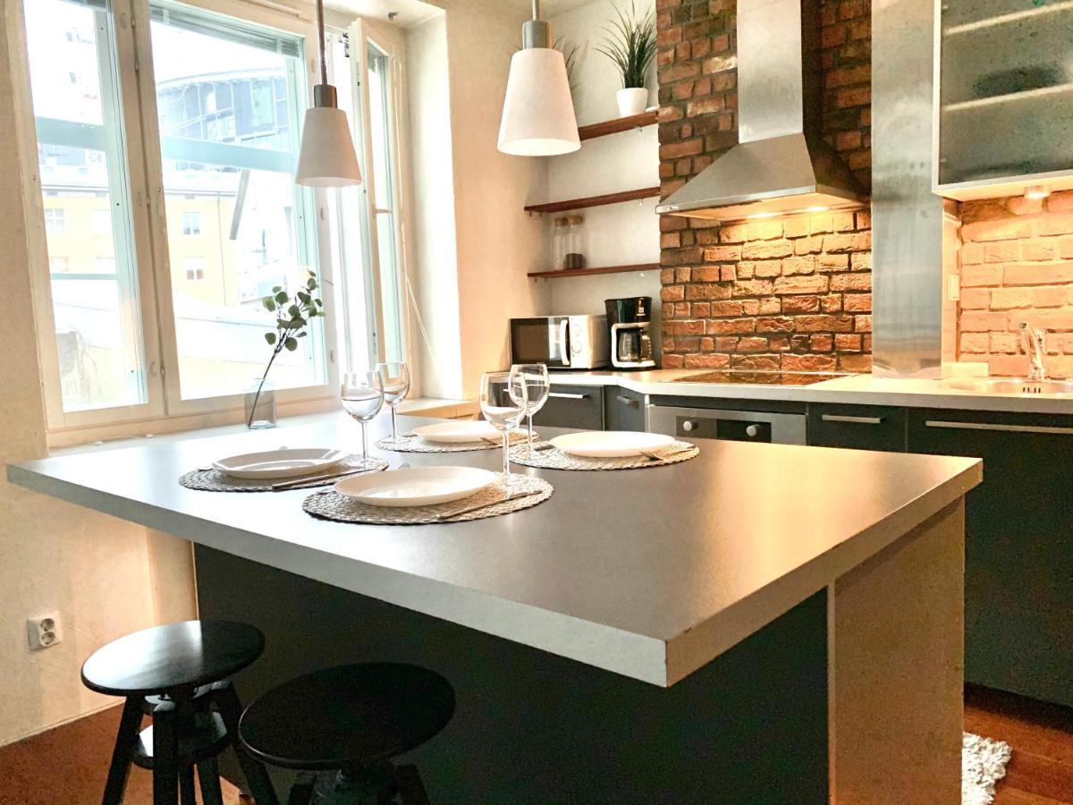 City Home Finland Ratina - Spacious Studio With Own Sauna And Great Location Next To Uros Live Arena Tampere Esterno foto